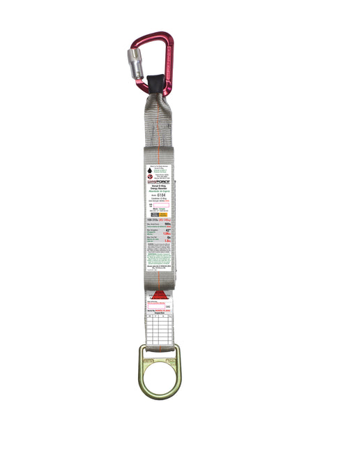 Super Anchor MAX Force Absorber with Aluminum Carabiner & D-Ring End 6184