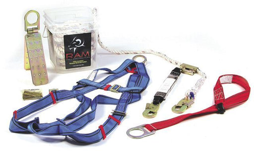 MAX Fall Protection Kit, 50 ft lifeline # 3001