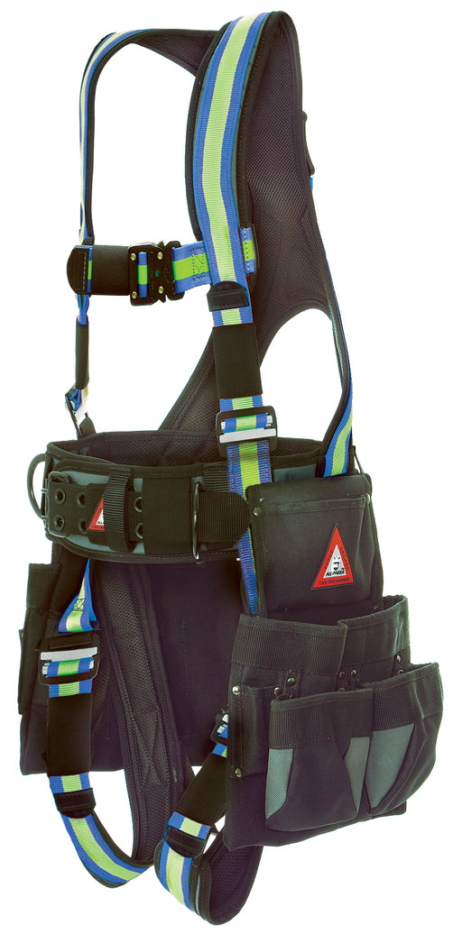 Super Anchor Deluxe Harness Tool Bag Combo - Blue Green 6151BG