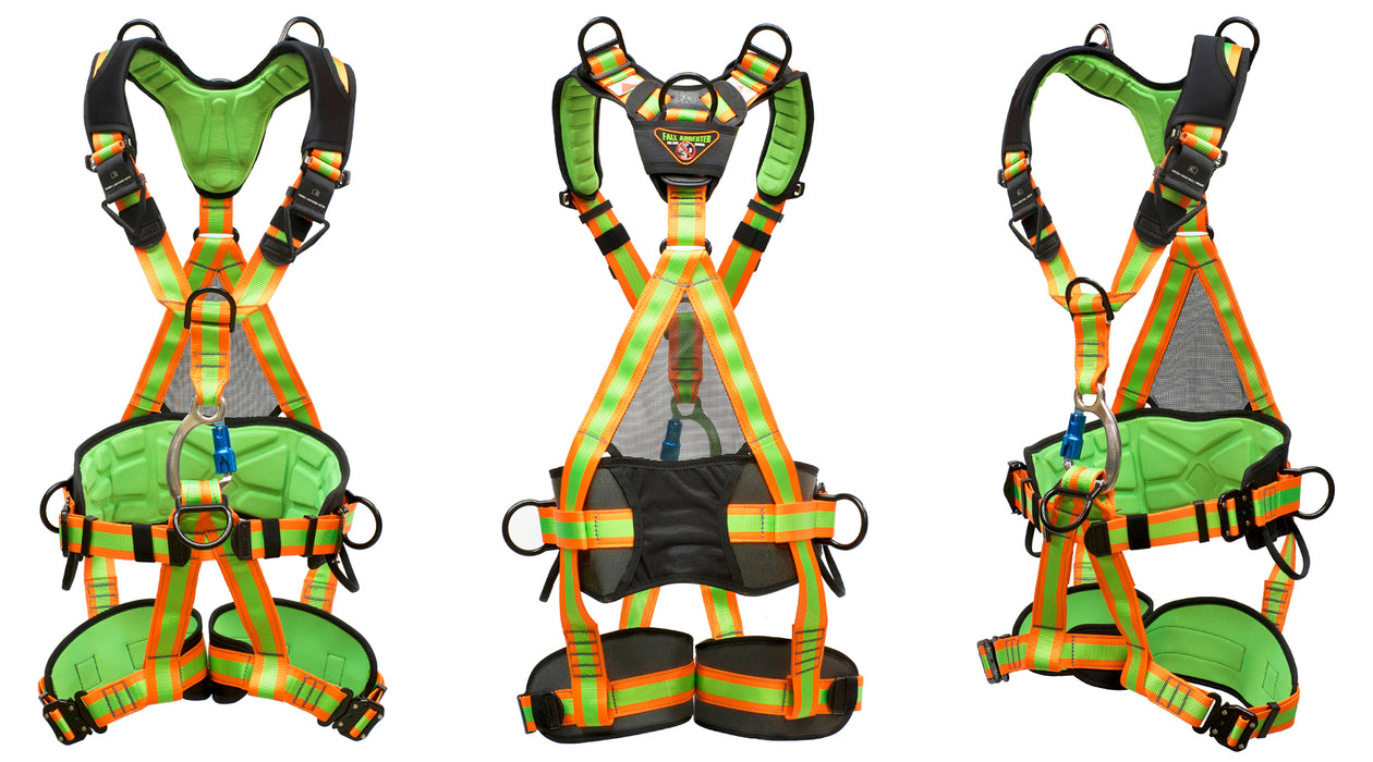 Fall Protection D Rings Super Anchor Safety Front D-Ring Fall Protection Harness – FD-6071 ...