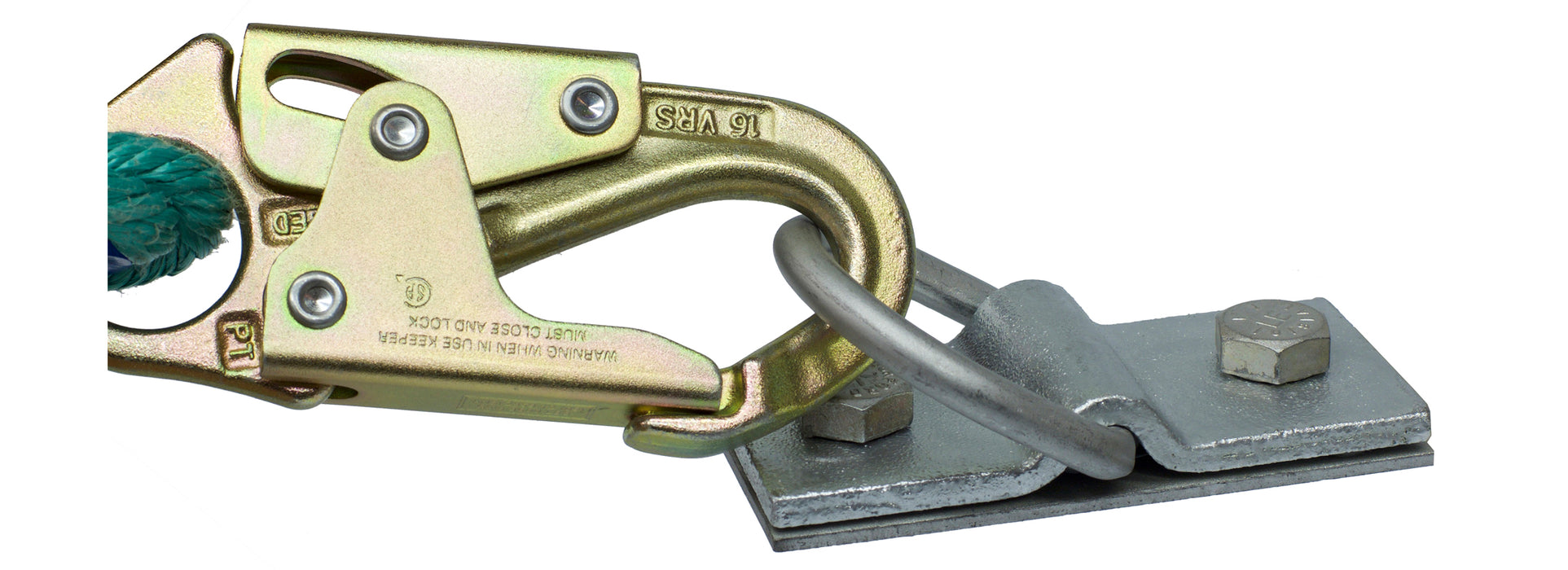 Super Anchor D-ShakL Shackle Safety Anchor with 180-Degree rotating D-Ring - 1029