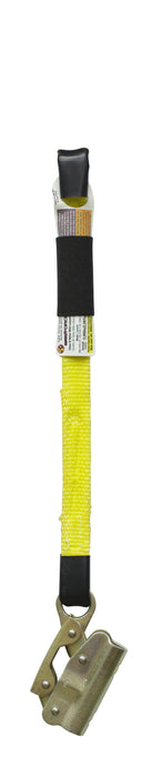Super Anchor 8" Web Lanyard with Mechanical Rope Grab and Loop End 6007M-18L